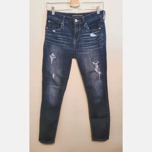 Express Cropped Legging Mid Rise Size 2